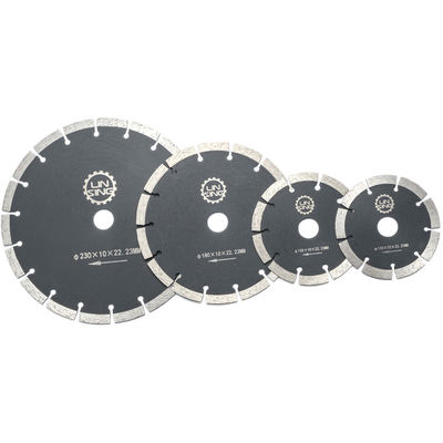 4.5" Cuchillas de diamante segmentadas para discos de corte de azulejos cerámicos de corte en seco Herramientas de diamante