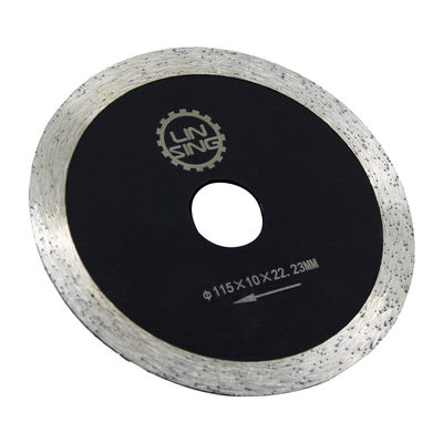 No hay agrietamiento de 10 pulgadas Lapidary Diamond Saw Blade 4-9in Diámetro de la hoja de mosaico húmedo Segas de corte