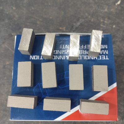 Segmento de diamante de corte de mármol suave y duro 24 * 9.5 * 13 mm para soporte personalizado ODM