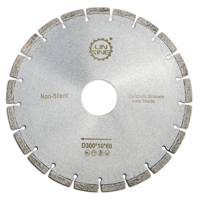 Plata profesional de 12 pulgadas Diamante de hoja de sierra circular para el disco de corte de silicato de calcio