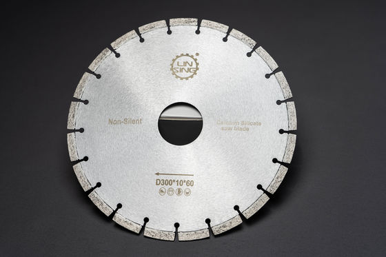 Plata profesional de 12 pulgadas Diamante de hoja de sierra circular para el disco de corte de silicato de calcio