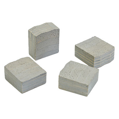 Segmentos de diamante de tipo M personalizados 24*11.6/12.4*20mm para el corte de bloques de granito y losas