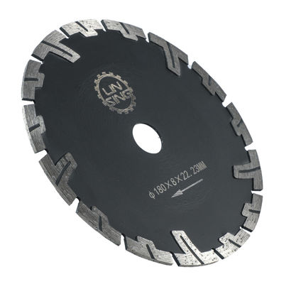 Presión en caliente D230mm T Herramientas de diamante tipo para el corte en seco de piedra con dientes de protección