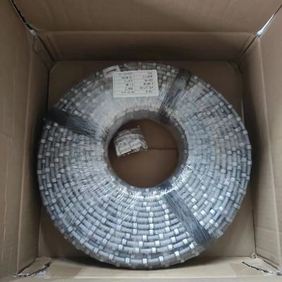 Diámetro de la sierra de alambre de diamante para la piedra arenisca Bloque cuadrado de mármol de granito de perfiles de diámetro 9,0 mm