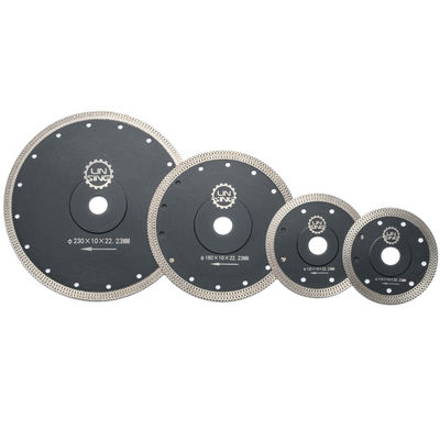 20/22.23/M14/25.4 Agujero interno D230MM X Mesh Turbo Cutting Blade Disc con proceso de soldadura por láser
