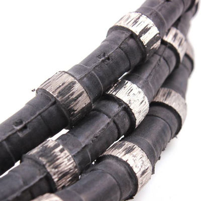 11.5mm/12mm Diámetro de diamante hilo de sierra de cuerda para el cuarzo ventaja del medio ambiente protegido