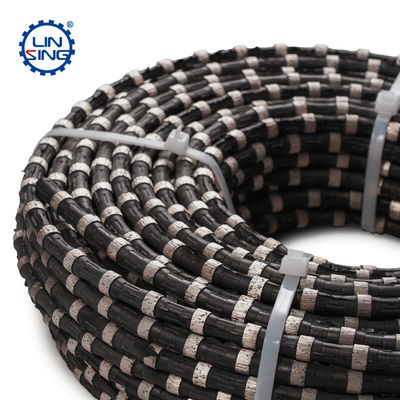 11.5mm/12mm Diámetro de diamante hilo de sierra de cuerda para el cuarzo ventaja del medio ambiente protegido