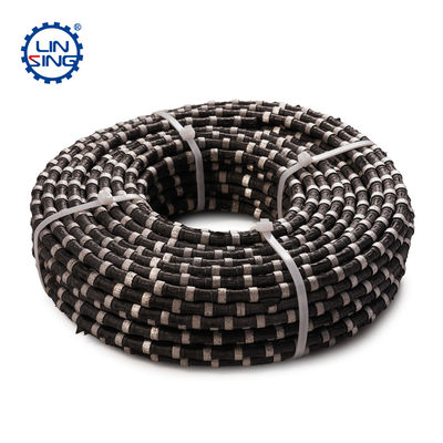 11.5mm/12mm Diámetro de diamante hilo de sierra de cuerda para el cuarzo ventaja del medio ambiente protegido