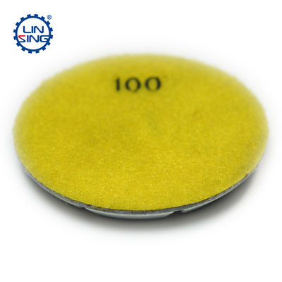 3" 4" Resina Bond Diamond Grinding Pad Abrasivo para la superficie del suelo de hormigón en la molienda