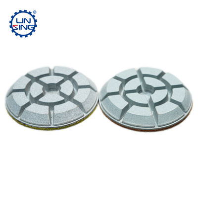 3" 4" Resina Bond Diamond Grinding Pad Abrasivo para la superficie del suelo de hormigón en la molienda