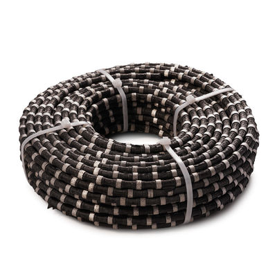 Sinterizado de caucho de resorte Diamond Wire Saw para la extracción de granito de mármol en el mercado mundial