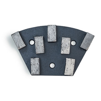 Planta de hormigón de diamante de molienda de piedra de las placas abrasivas con y rendimiento duradero