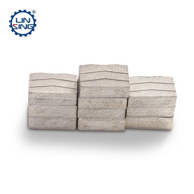 Granito de corte de segmento de diamante 5.5 mm herramienta de corte de cuchillas múltiples con la eficiencia óptima