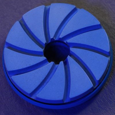 Pad de pulido de resina de bloqueo de caracol de 125 mm personalizado para disco de molienda de granito