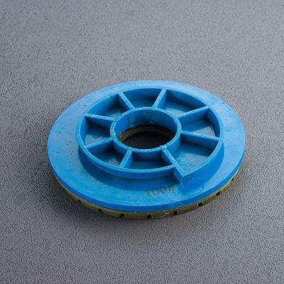 Pad de pulido de resina de bloqueo de caracol de 125 mm personalizado para disco de molienda de granito