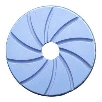 Pad de pulido de resina de bloqueo de caracol de 125 mm personalizado para disco de molienda de granito