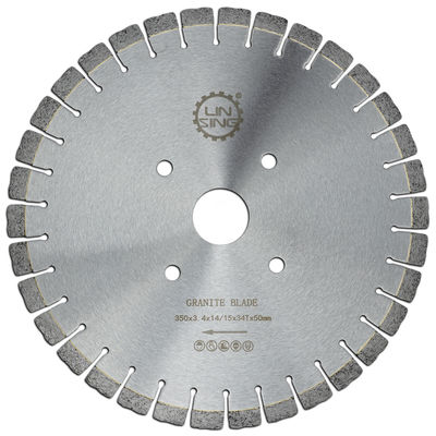 Diseño silencioso D400 Disco de corte de piedra sinterizada para herramientas de diamante de alta velocidad de corte