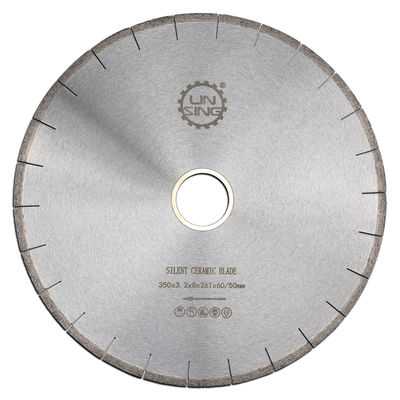 Diseño silencioso D400 Disco de corte de piedra sinterizada para herramientas de diamante de alta velocidad de corte