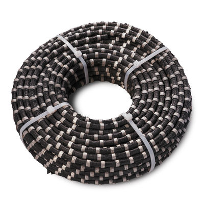 Saw de alambre de diamante para la cantera de cuarcita Perlas de sinterización de primera clase y soporte personalizado de OBM