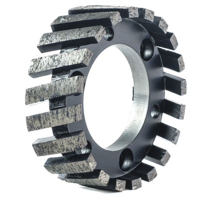Grinding de piedra CNC estándar y rueda de empuje continuo para la molienda de la piedra herramientas de losas de espesor de 20 mm
