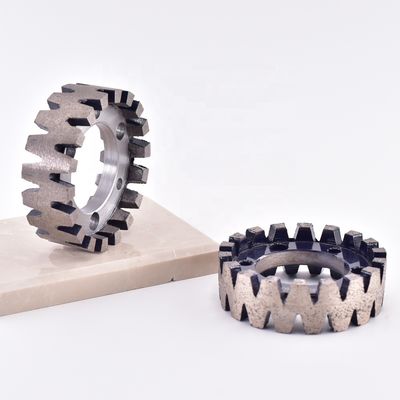 Grinding de piedra CNC estándar y rueda de empuje continuo para la molienda de la piedra herramientas de losas de espesor de 20 mm