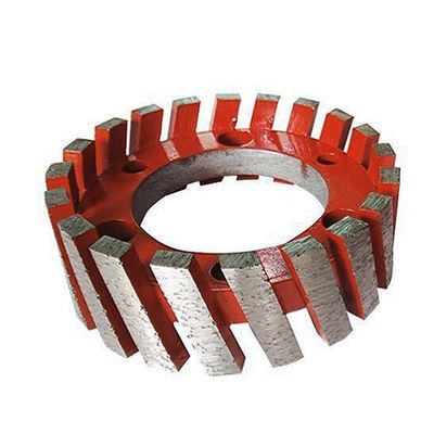 Grinding de piedra CNC estándar y rueda de empuje continuo para la molienda de la piedra herramientas de losas de espesor de 20 mm