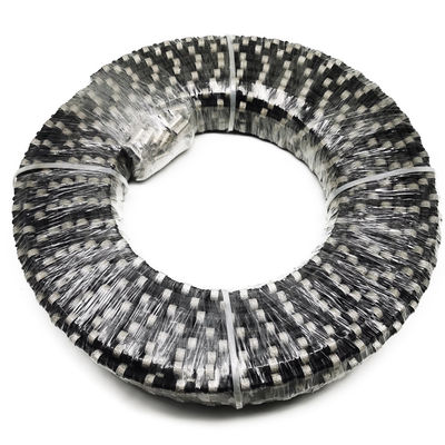 Cuerdas de sierra de alambre de diamante de color personalizado para cortar húmedo herramientas de corte de hormigón