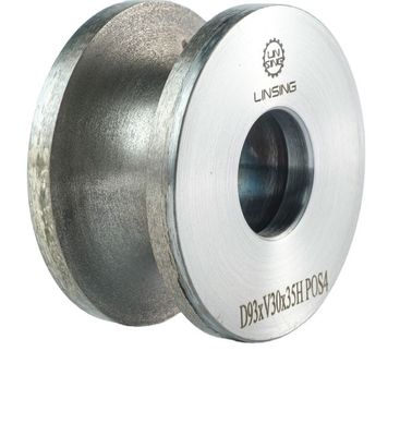 Rueda de perfilado CNC de colores personalizados para granito / mármol en el conjunto de materiales de la máquina CNC