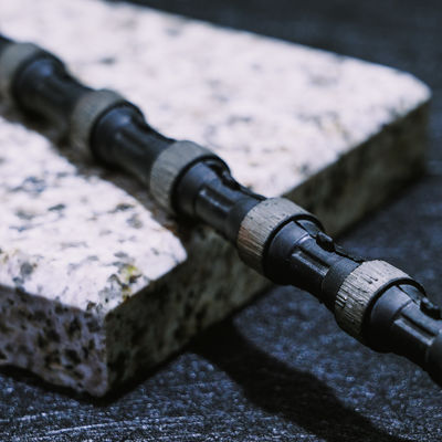 Cerra de alambre de diamante de corte rápido para mármol de granito y cuarzo 5000 metros/semana Producción