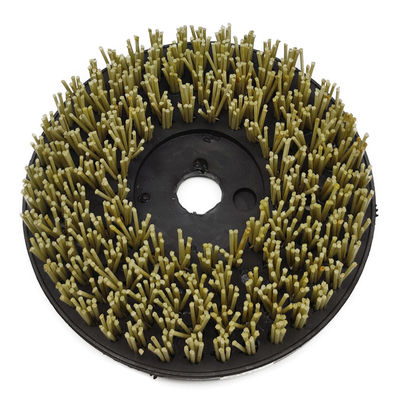 Soporte OBM personalizado 100mm-300mm Nylon Frankfurt Brush Abrasivo para el procesamiento de piedra