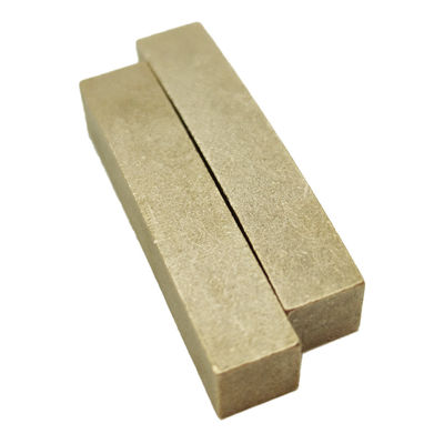 Mezcla de corte de mármol 40 * 8 * 8 mm Segmento de sándwich de diamante con color amarillo en México
