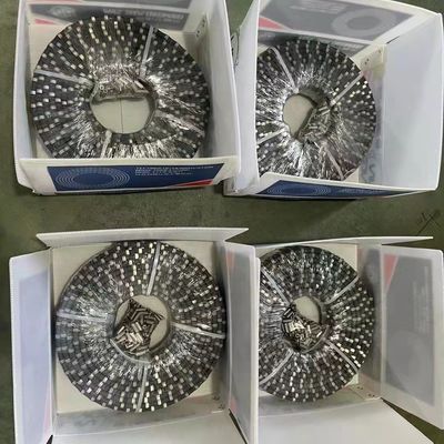 Soporte personalizado Saw de alambre de diamante 11,5 mm cuerda de perlas sinterizada para la minería de canteras de mármol