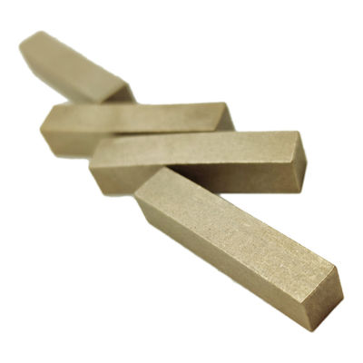Mezcla de corte de mármol 40 * 8 * 8 mm Segmento de sándwich de diamante con color amarillo en México