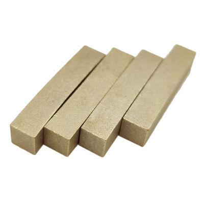 Mezcla de corte de mármol 40 * 8 * 8 mm Segmento de sándwich de diamante con color amarillo en México