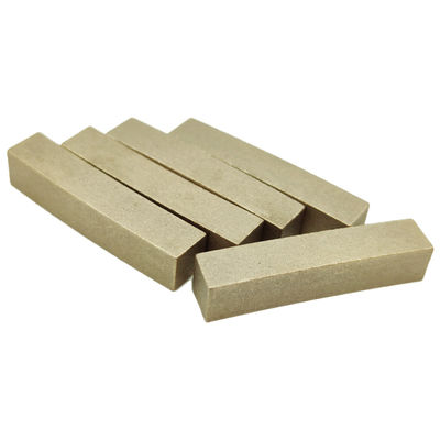 Mezcla de corte de mármol 40 * 8 * 8 mm Segmento de sándwich de diamante con color amarillo en México