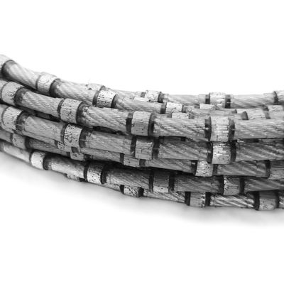 Artes de fabricación sinterizadas D8.3mm Saw de alambre de diamante para la máquina de corte de bloques de piedra
