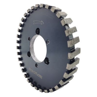 Rueda de estampación CNC de 150 mm personalizada para necesidades de perfiles de cuarzo de mármol granito preciso