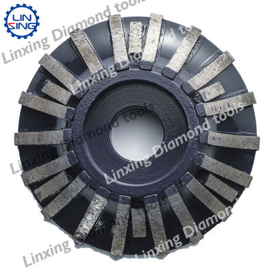 45-120 mm Bites de routers de diamantes con soldadura al vacío para bordes de piedra Full Bullnose