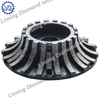45-120 mm Bites de routers de diamantes con soldadura al vacío para bordes de piedra Full Bullnose