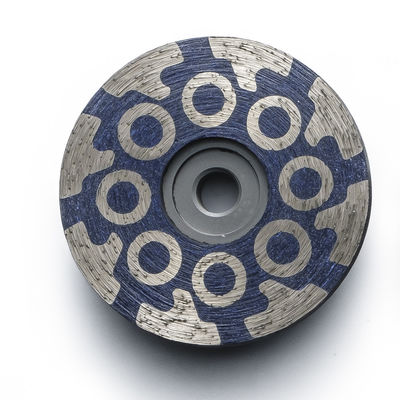Rueda de la copa de molienda de tipo de diamante de tipo de materia prima única de larga duración con rendimiento estable