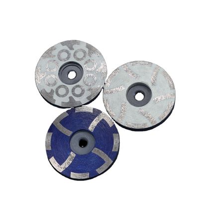 12 Segmentos D100MM Molino de hormigón con conexión 5/8-11 y rueda abrasiva