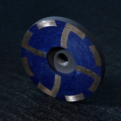 12 Segmentos D100MM Molino de hormigón con conexión 5/8-11 y rueda abrasiva
