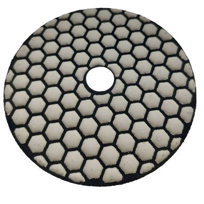 Disco de lija de diamante flexible seco de 3"/4"/5"/6" personalizado para la máquina de pulido de piedra