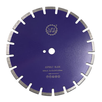 Linsing Diamond Segmented Wet Cutting Disk 14 pulgadas 350 mm Cuchilla circular para hormigón y asfalto