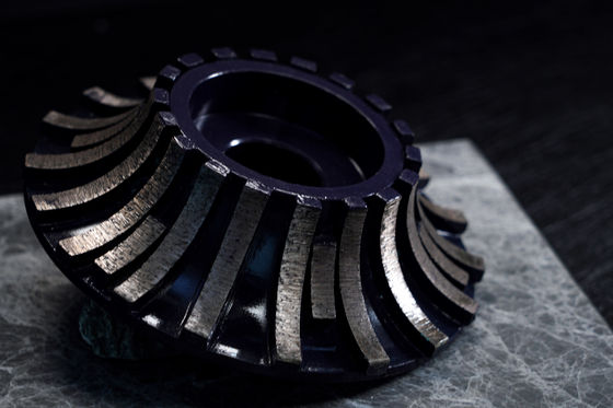 Rueda de perfilado de aluminio de diamantes de 1 pulgada para moldear el granito para obtener un rendimiento óptimo