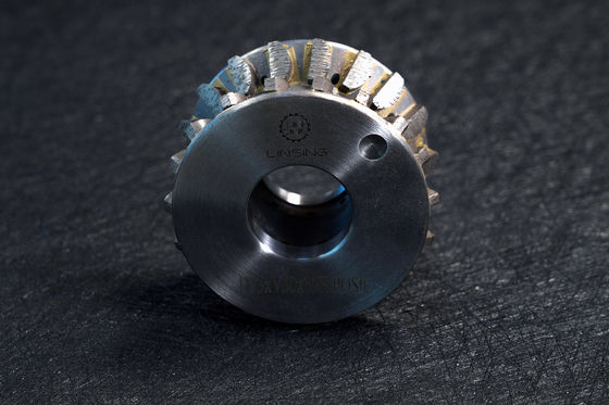 Rueda de perfilado de aluminio de diamantes de 1 pulgada para moldear el granito para obtener un rendimiento óptimo