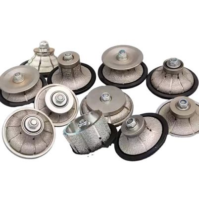 D75MM*V30 Roda de perfilado de molienda de piedra Bit de enrutador para perfilado preciso de piedra