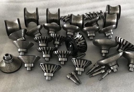 D75MM*V30 Roda de perfilado de molienda de piedra Bit de enrutador para perfilado preciso de piedra