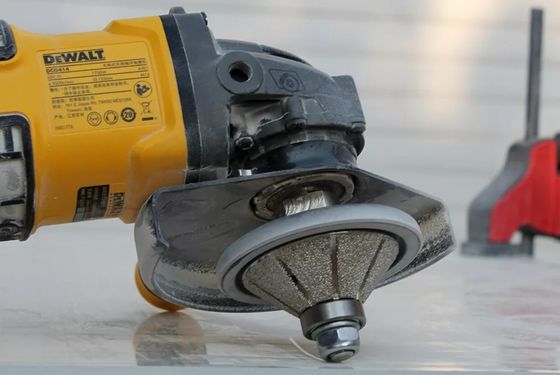 D75MM*V30 Roda de perfilado de molienda de piedra Bit de enrutador para perfilado preciso de piedra
