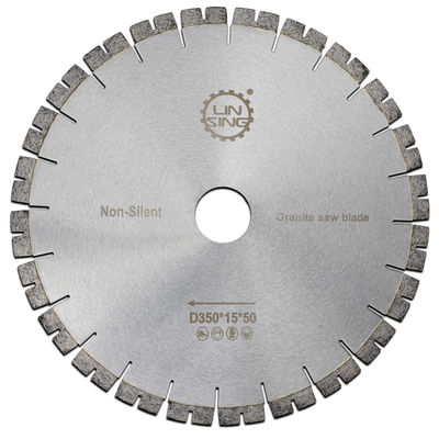 Sinterizado D400mm Segmentado Dientes Cortos Lamina de Saw Diamond para el corte de granito Durable